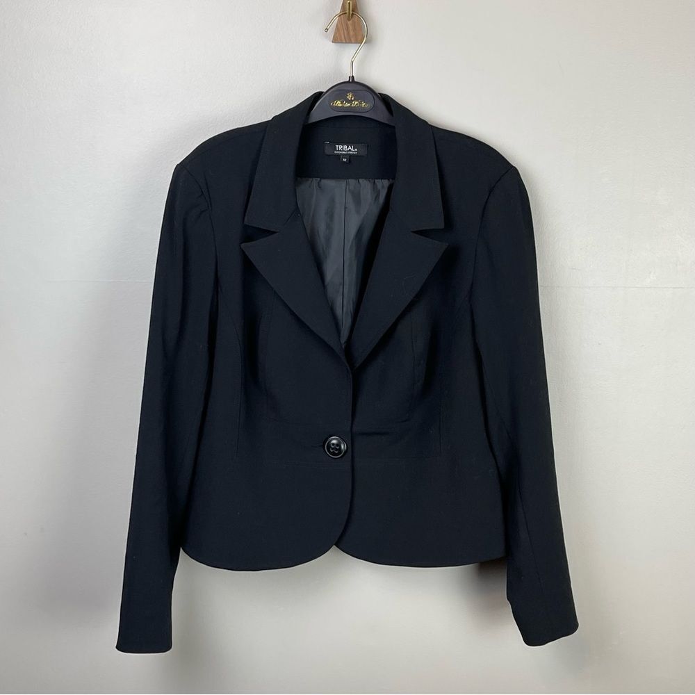 Tribal Black Blazer